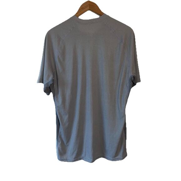 Patagonia Capilene Men's Base Layer Shirt SZ L Gray Performance Hiking Climbing - Picture 6 of 7